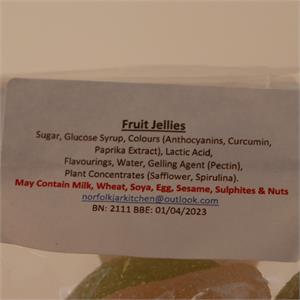 Norfolk Jar Kitchen Fruit Jellies Sweet Bag